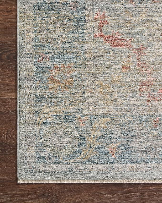 Loloi Magnolia Home by Joanna Gaines Millie Collection MIE-04 Slate/Multi - Image 6