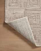 Loloi Darby Collection DAR-05 Beige/Grey 11'-6" x 15' Area Rug - Image 6