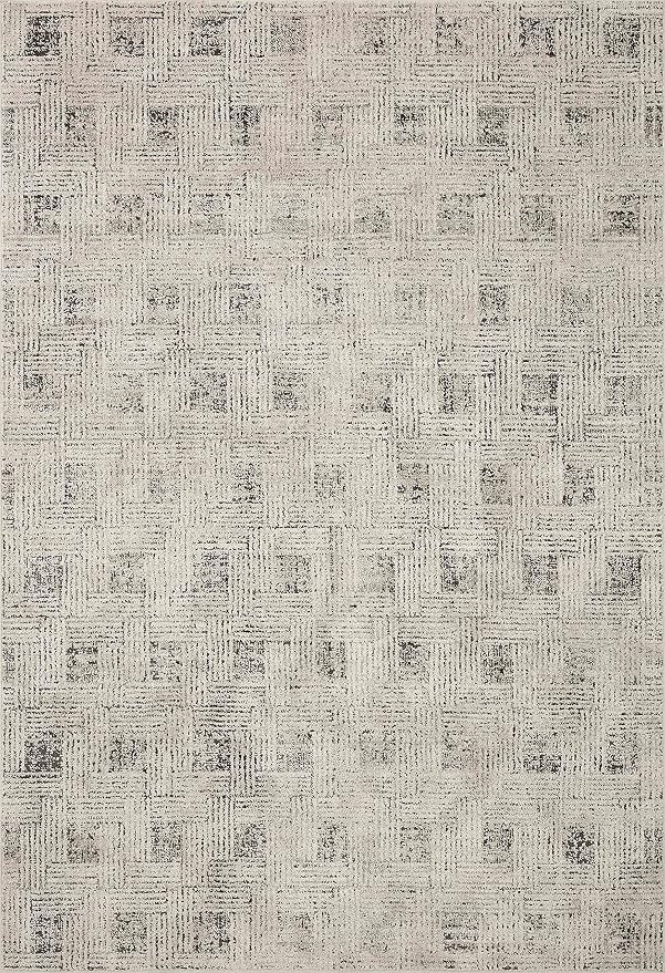 Loloi Kamala Collection KAM-01 Grey/Graphite 2'-7" x 12'-0" Runner Rug - Image 2
