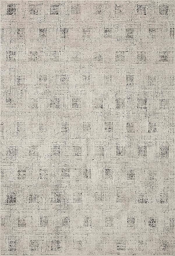 Loloi Kamala Collection KAM-01 Grey/Graphite 4'-0" x 6'-0" Accent Rug - Image 2