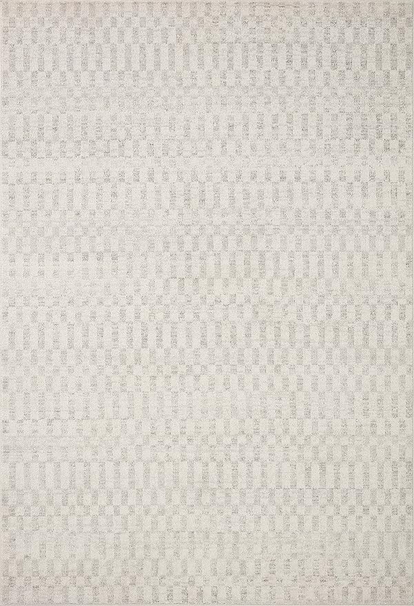 Loloi Kamala Collection KAM-05 Ivory/Grey 11'-2" x 15'-7" Area Rug - Image 2