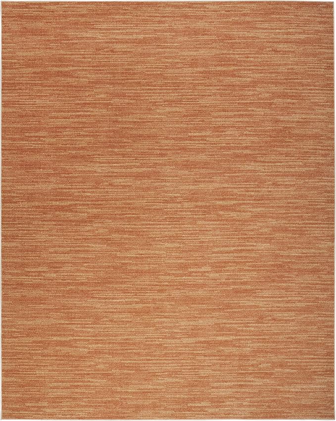 Nourison Home Nourison Essentials Rust 8' x 10' Area Rug - Image 5