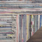 SAFAVIEH Rag Rug Collection Runner Rug - Image 5