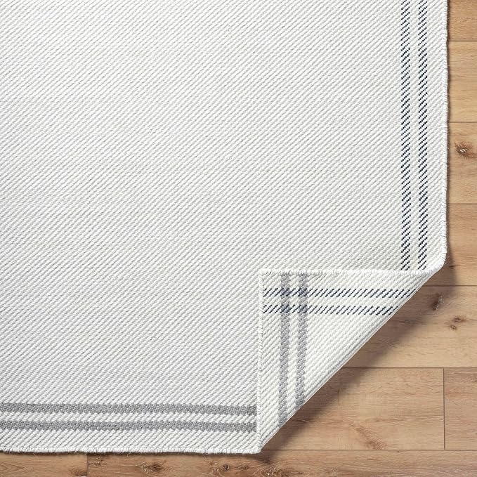 Mark&Day Wool Rugs, 5x7 Janmichael Cottage Light Silver/Charcoal Area Rug - Image 4