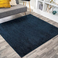 Eyely UES100C-6SQ Supersoft Haze Solid Low-Pile Indoor Area Rug, Minimalist by eyely