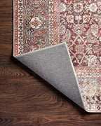 Loloi Layla Collection LAY-11 Cinnamon/Sage 2'-6" x 7'-6" .13" Thick Runner Rug - Image 7