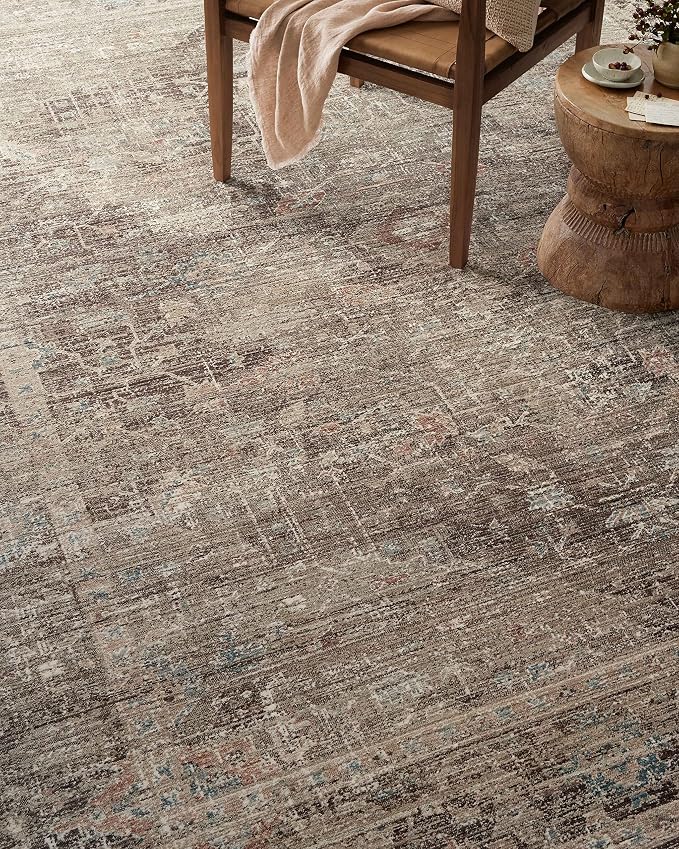 Loloi Magnolia Home by Joanna Gaines Millie Collection MIE-03 Charcoal/Dove - Image 4