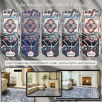 Fame Rugs Turkish Rug. Washable Vintage Oriental Antique Inspired Traditional - Image 4