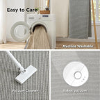 Bedsure 3x5 Faux Wool Area Rugs - Image 4