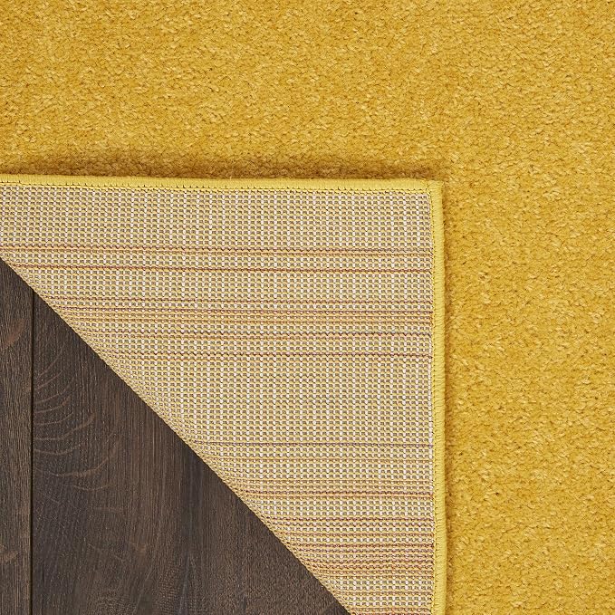 Nourison Home Nourison Essentials Yellow 2' x 4' Area Rug - Image 3
