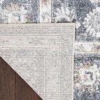 Nourison Home Astra Machine Washable Dark Blue 7'10" x 10' Area Rug - Image 11