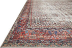Loloi Layla Collection LAY-12 Ivory/Brick 9'-0" x 12'-0" .13" Thick Area Rug - Image 3
