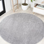 Eyely UES100A-6R Supersoft Haze Solid Low-Pile Indoor Area Rug, Minimalist by eyely