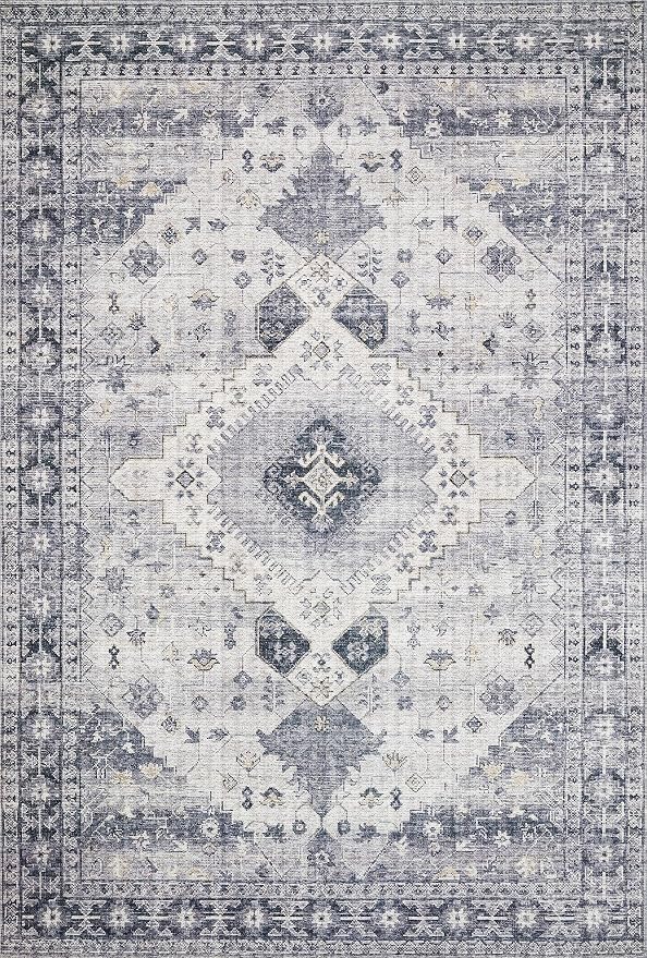 Loloi Skye Collection SKY-02 Silver/Grey 2'-6" x 10'-0" Runner Rug - Image 3