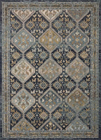 Loloi Jocelyn Collection JOC-02 Navy/Blue 5'-5" x 7'-6" .38" Thick Area Rug - Image 3
