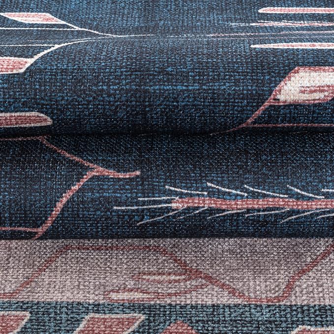 Washable Area Rug. Modern Farmhouse. Vintage. Turkish. Bohemian. Distressed. - Image 8