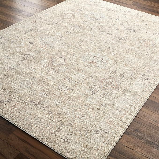 Hauteloom Nakia Bohemian Vintage Medallion Area Rug - Image 4