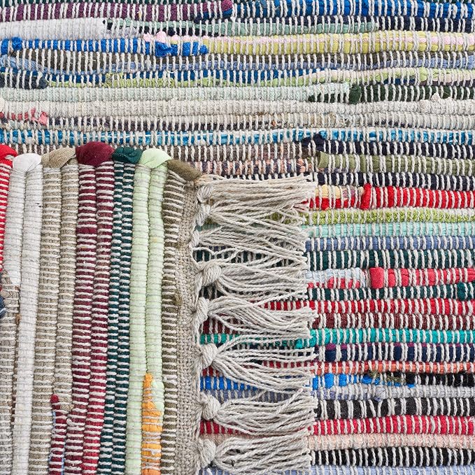 SAFAVIEH Rag Rug Collection Area Rug - Image 7