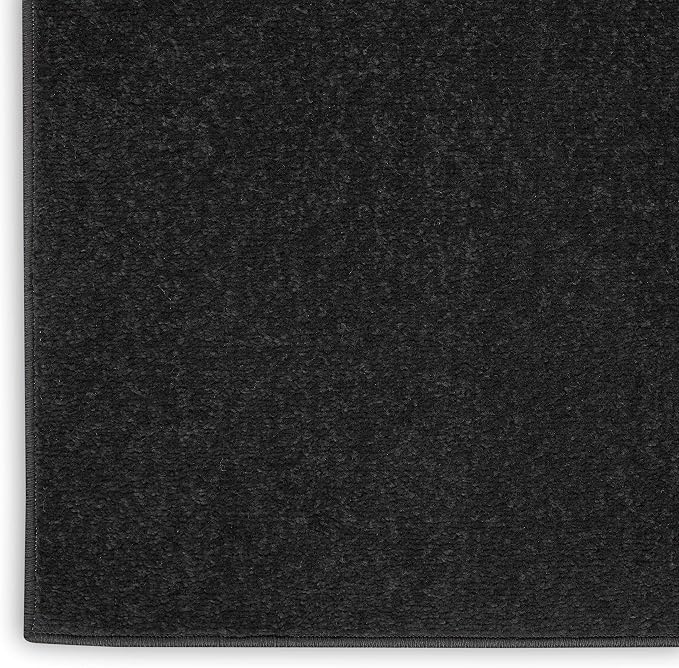 Nourison Home Nourison Essentials Black 3' x 5' Area Rug - Image 5