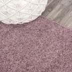 Eyely UES100R-6R Supersoft Haze Solid Low-Pile Indoor Area Rug, Minimalist - Image 3