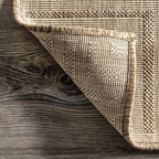 Nuloom Asha Light Brown/Ivory, Striped Border, Soft and Cozy, High Traffic - Image 8