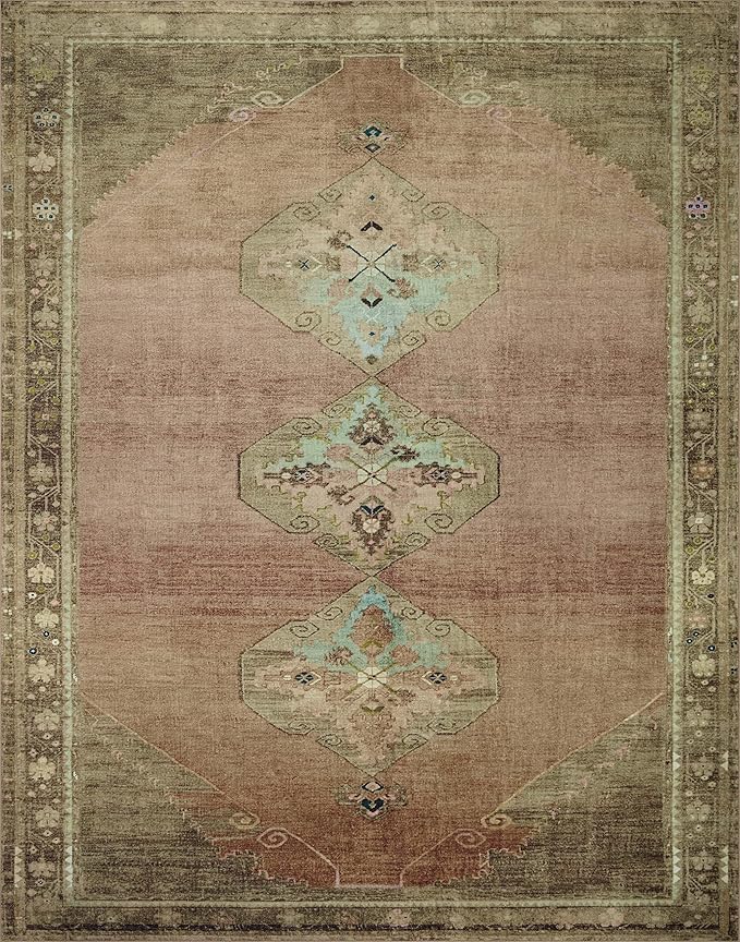 Loloi Magnolia Home by Joanna Gaines Sinclair Collection SIN-06 Clay/Tobacco - Image 5