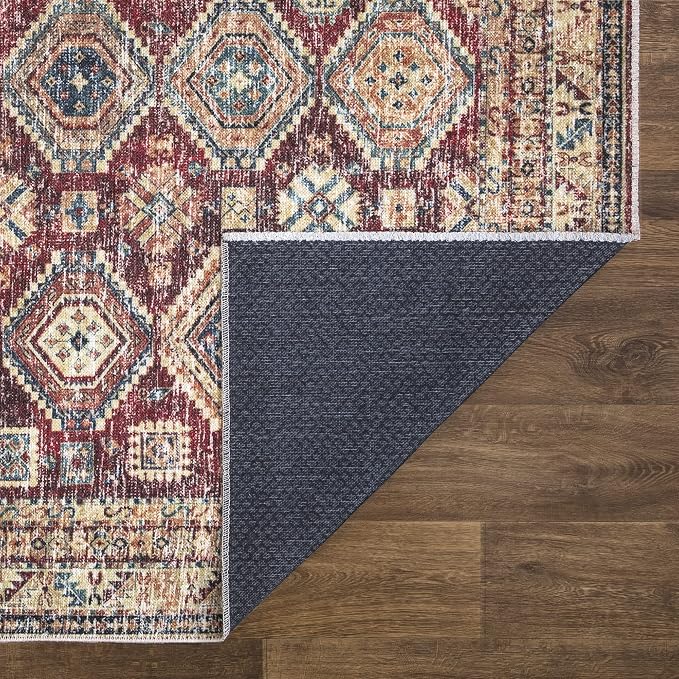 Bloom Rugs Caria Washable Non-Slip 8x10 Rug - Image 7