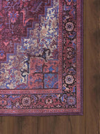Fame Rugs Turkish Rug. Washable Vintage Oriental Antique Inspired Traditional - Image 6