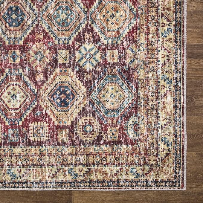 Bloom Rugs Caria Washable Non-Slip 8x10 Rug - Image 6