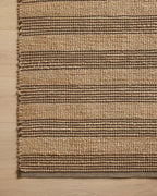 Loloi Chris Loves Julia Judy Collection JUD-06 Natural/Chocolate 2'-6" x 7'-6" - Image 5