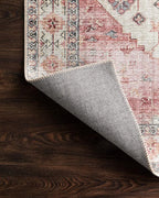 Loloi II Skye Collection SKY-02 Ivory/Berry 2'-6" x 7'-6" Runner Rug - Image 8