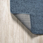 Eyely UES100C-5OV Supersoft Haze Solid Low-Pile Indoor Area Rug, Minimalist - Image 5