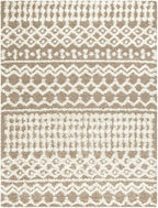 Livabliss Hapsburg Moroccan Shag Area Rug, Medium Brown - Image 3
