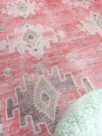Fame Rugs Turkish Rug. Washable Vintage Oriental Antique Inspired Traditional - Image 5