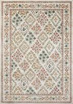 Loloi Rifle Paper Co. Laurel Collection LAU-04 Cream/Multi 5'-3" x 7'-8" Area - Image 3