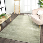 JONATHAN Y Haze Solid Low-Pile Green Indoor Area Rug 6x9, Minimalist, - Image 12