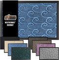 GORILLA GRIP 100% Waterproof All-Season WeatherMax Doormat 35x23, US Designed by GorillaGrip