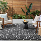 Nourison Home Nourison Essentials Black Ivory 8' x 10' Area Rug - Image 4