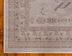 Unique Loom Taftan Collection Border Geometric Tribal Inspired Design Area Rug - Image 9