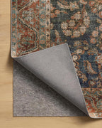 Loloi Chris Loves Julia Jules Collection JUL-10 Ocean/Spice 5'-0" x 7'-6" - Image 7