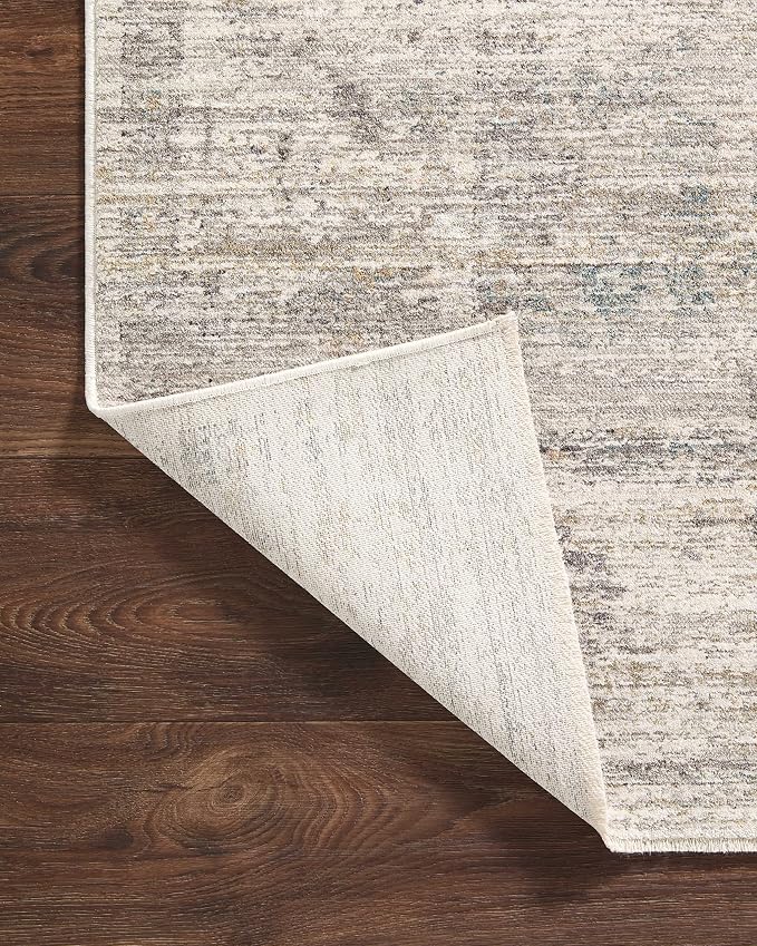 Loloi Magnolia Home by Joanna Gaines Millie Collection MIE-01 Silver/Dove - Image 8
