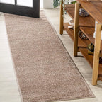 Eyely UES100G-210 Supersoft Haze Solid Low-Pile Indoor Runner Rug by eyely