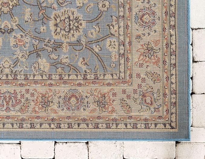 Unique Loom Sialk Hill Collection Area Rug - Image 9