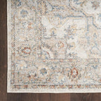 Nourison Home Astra Machine Washable Grey Multicolor 2'2" x 12' Area Rug - Image 6