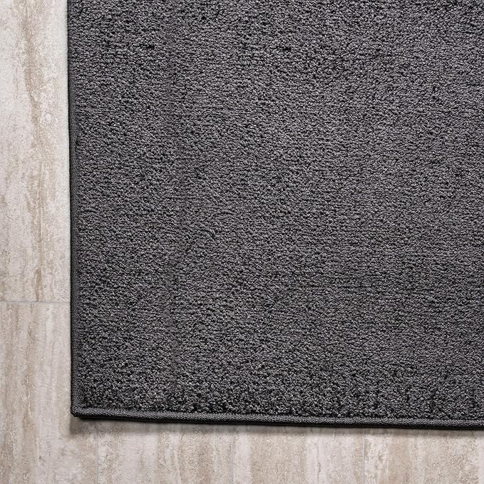 JONATHAN Y Haze Solid Low-Pile Black Indoor Area Rug 10x14, Minimalist - Image 8