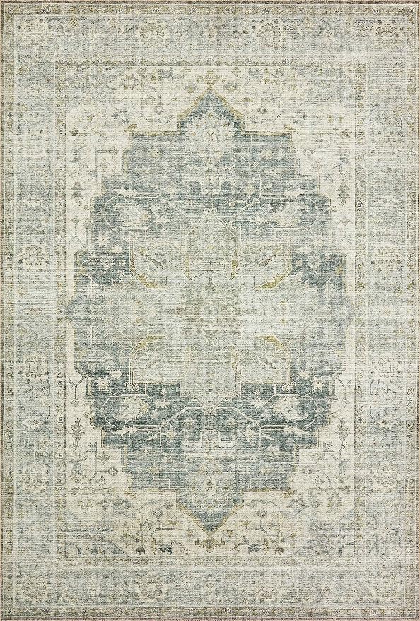 Loloi II Skye Collection SKY-12 Charcoal/Dove 3'-6" x 5'-6" Accent Rug - Image 2