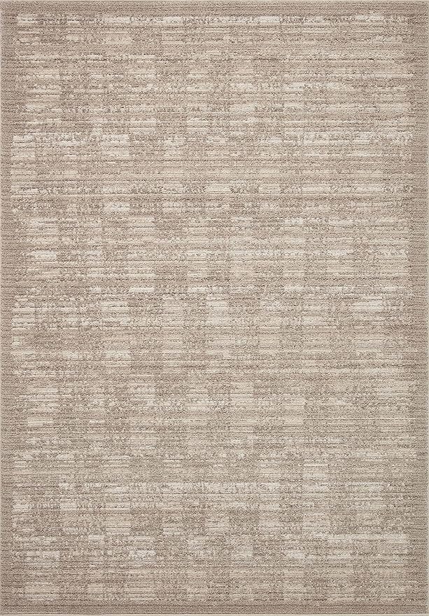 Loloi Darby Collection DAR-07 Pebble/Sand 6'-7" x 9'-3" Area Rug - Image 3