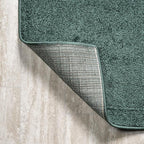 JONATHAN Y Haze Solid Low-Pile Emerald Indoor Area Rug 4x6, Minimalist - Image 6