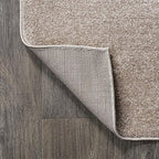Eyely UES100G-6SQ Supersoft Haze Solid Low-Pile Indoor Area Rug, Minimalist - Image 4