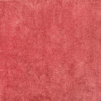 Eyely UES100E-5SQ Haze Solid Low-Pile Red 5' Square Area Rug, Pet Friendly - Image 2